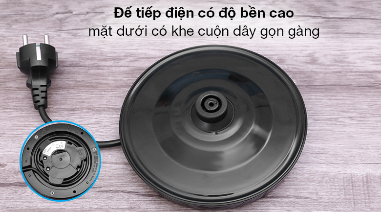 Ấm siêu tốc Delonghi KBLA2000.BK