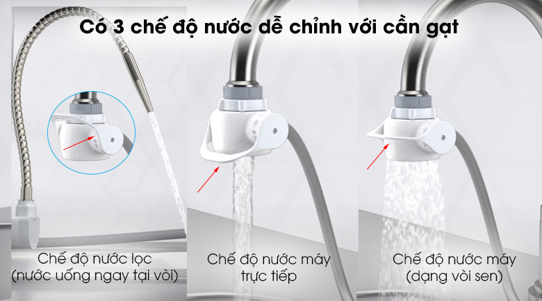 Máy lọc nước Cleansui trên bồn rửa ET101