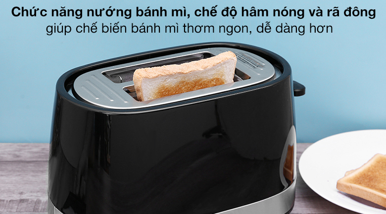 Máy nướng bánh mì Delonghi CTLA2103.BK