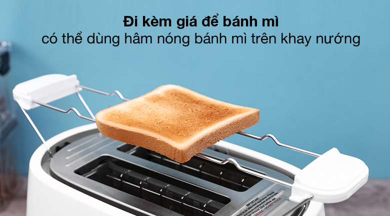 Máy nướng bánh mì Delonghi CTLA2103.W