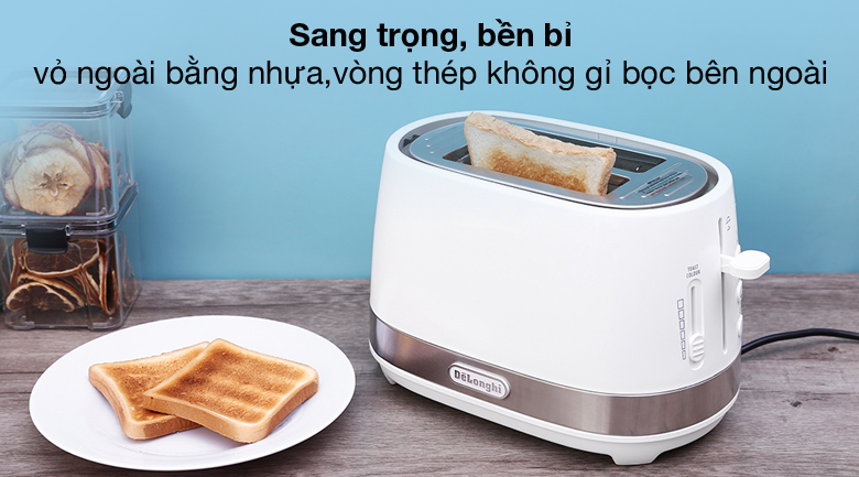 Máy nướng bánh mì Delonghi CTLA2103.W