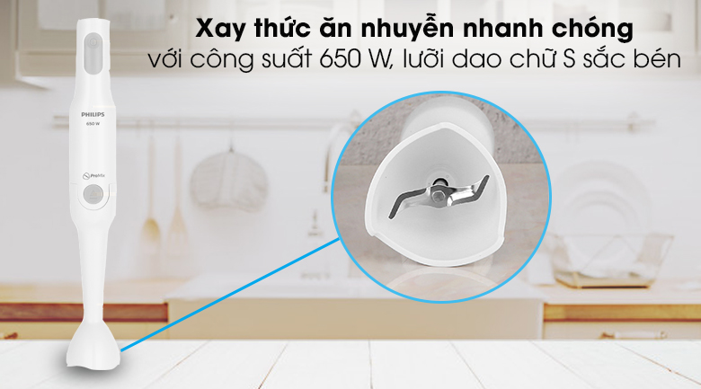 Máy xay sinh tố cầm tay Philips HR2531