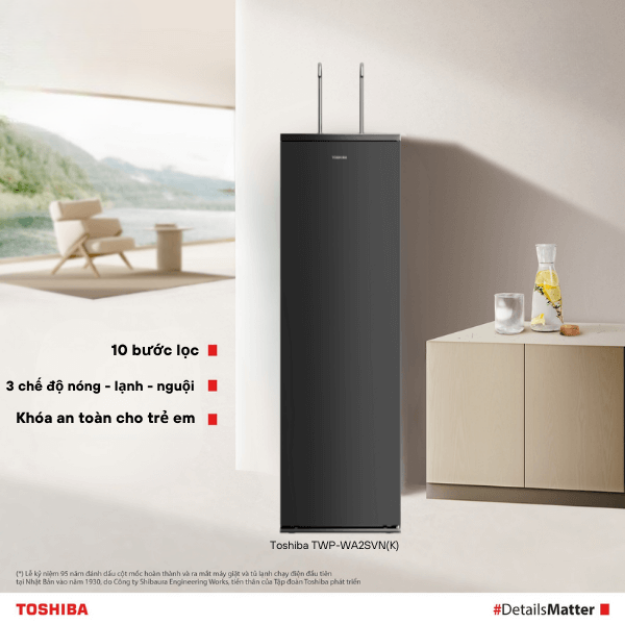 Máy lọc nước nóng lạnh RO Toshiba TWP-WA2SVN(K)