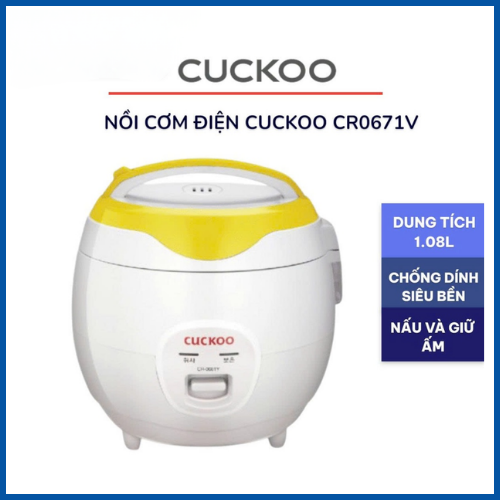 Nồi cơm điện Cuckoo CR-0671/VWVNCV 1.0L