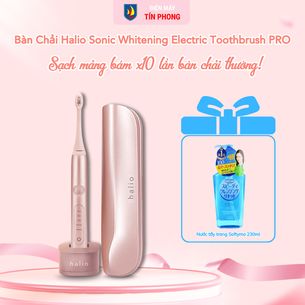 Bàn Chải Điện Halio Sonic Whitening Electric Toothbrush PRO
