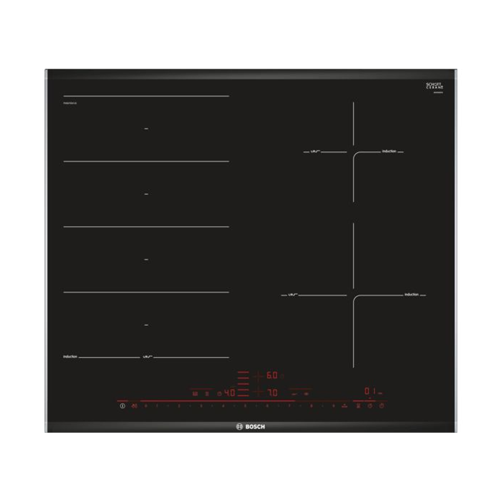 Bếp điện từ 4 vùng nấu Bosch PXE675DC1E