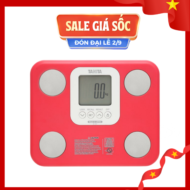 Cân điện tử Tanita BC859 PK20 (màu hồng)