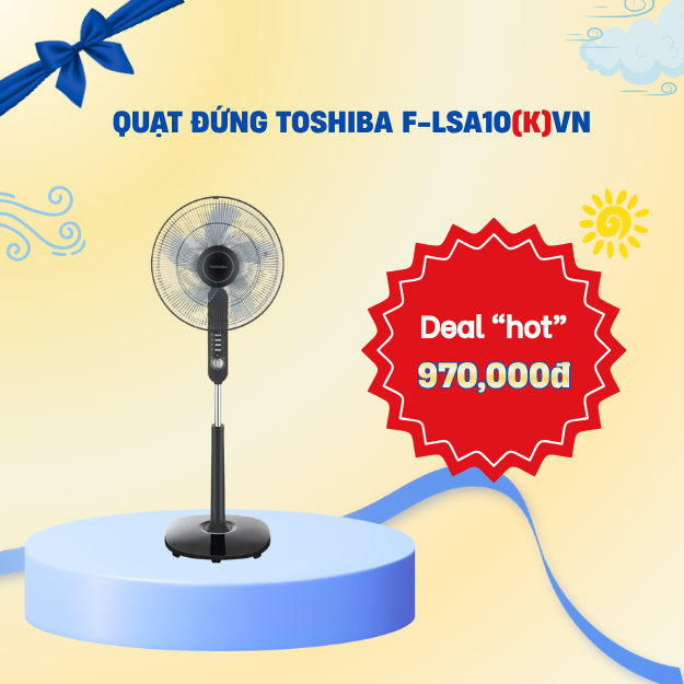Quạt Đứng Toshiba F-LSA10(K)VN