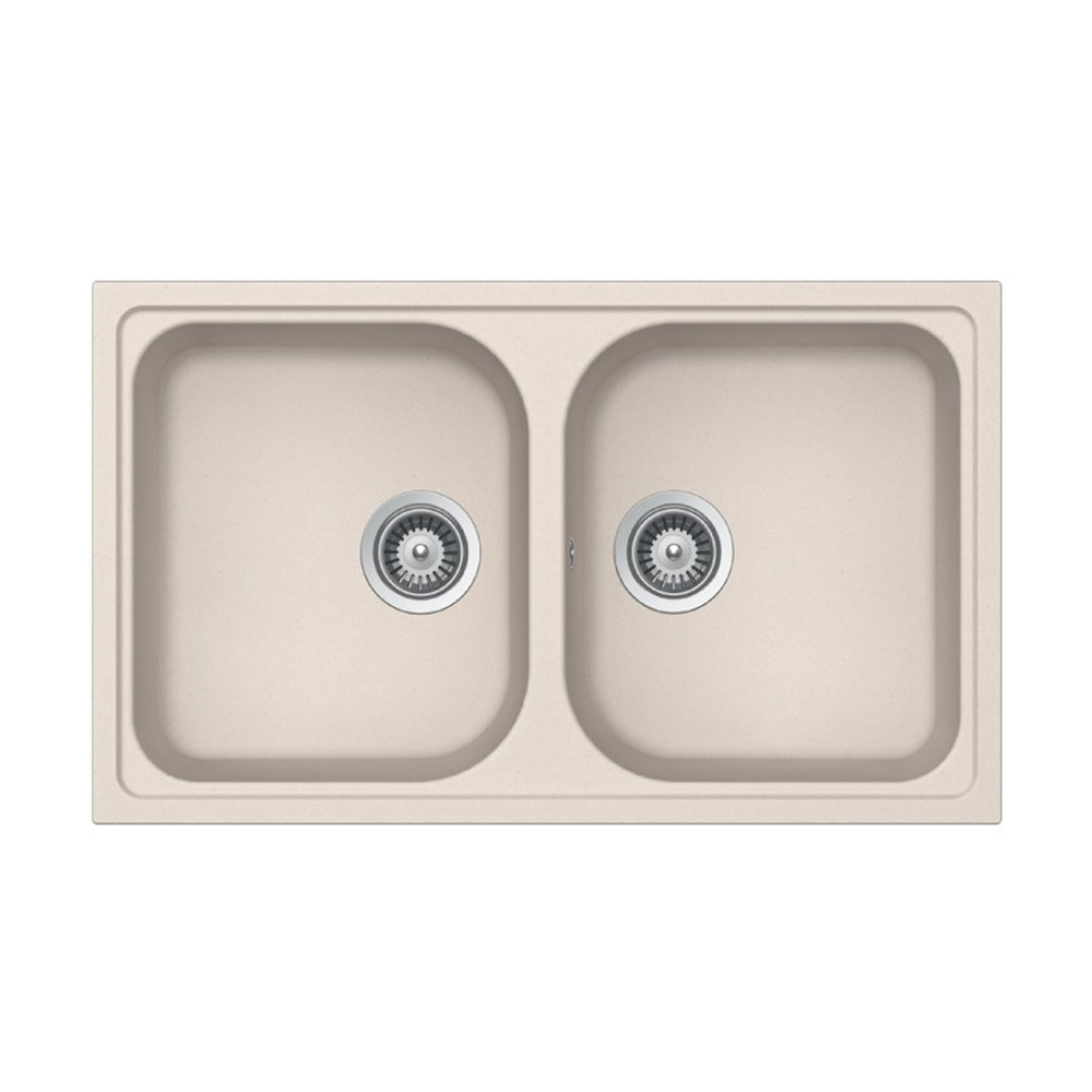 Bồn rửa chén bằng đá Hafele Julius HS-GD8650-màu vàng 570.35.480