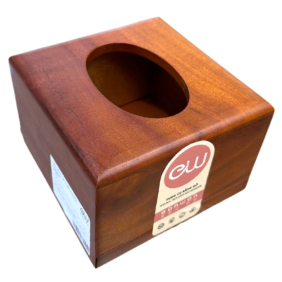 Hộp khăn giấy gỗ vuông Eonwon DC-EW305