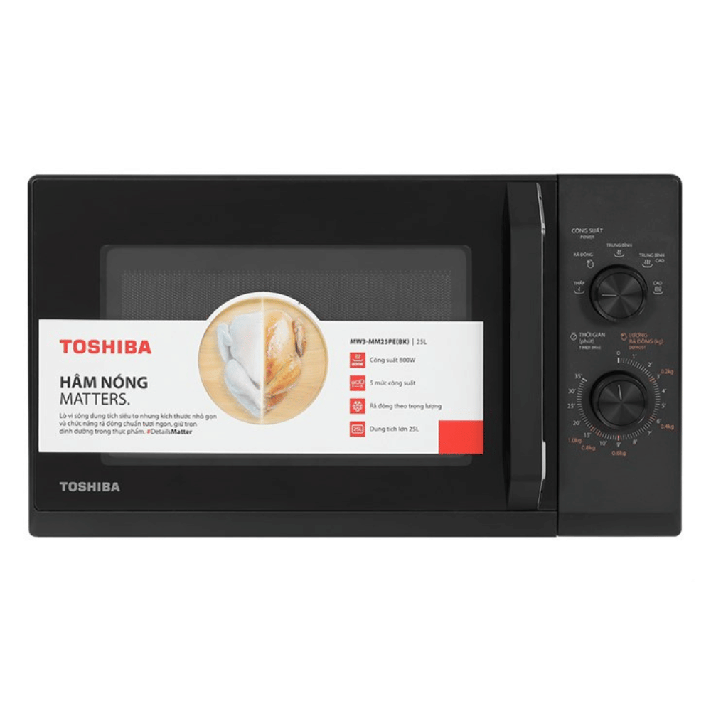 Lò Vi Sóng Toshiba MW3-MM25PE(BK) 25 Lít
