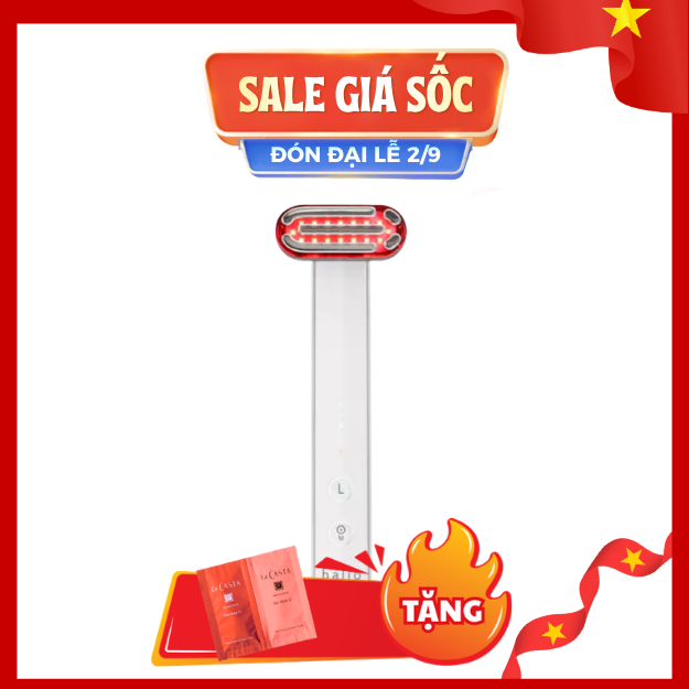 Máy ánh sáng đỏ tăng sinh collagen Halio Red Light Therapy Device 3 in 1