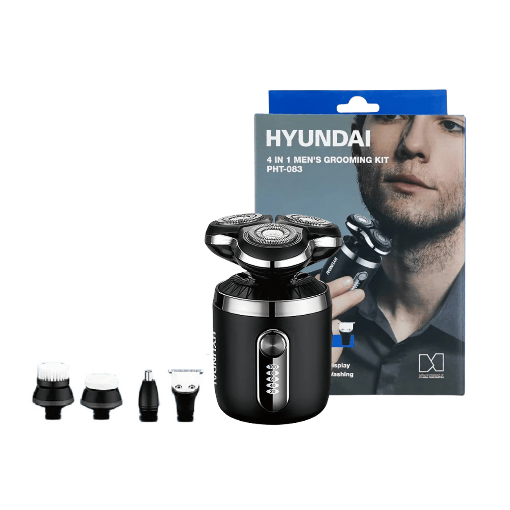 Máy Cạo Râu Hyundai 4 Trong 1 Grooming Kit PHT-083-BK