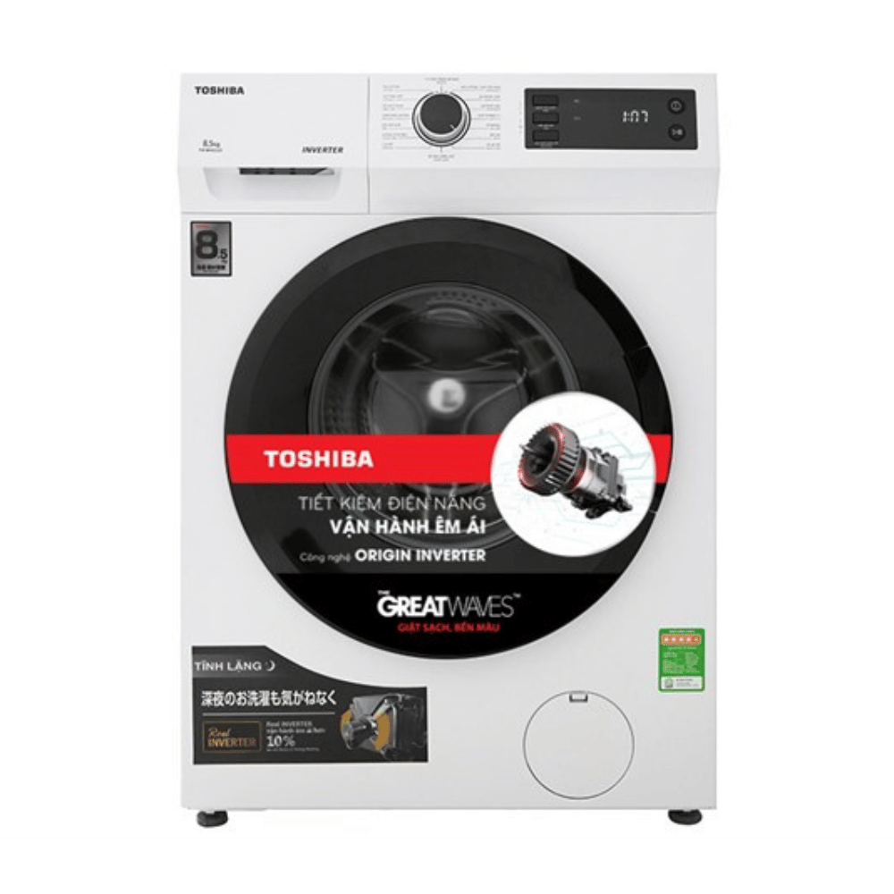 Máy Giặt Toshiba Inverter 8.5kg TW-BH95S2V(WK)