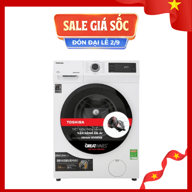 Máy Giặt Toshiba Inverter 8.5kg TW-BH95S2V(WK)