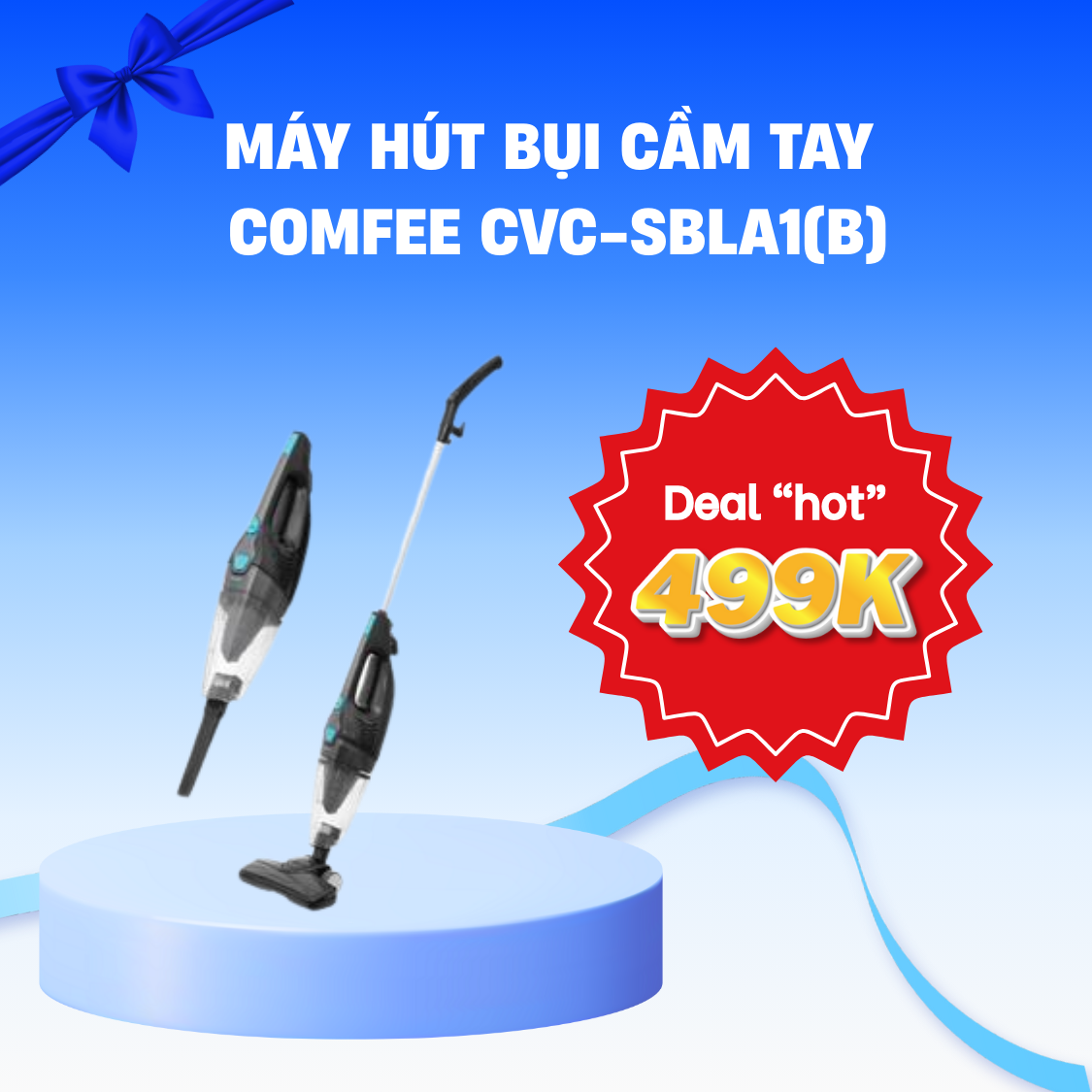 Máy Hút Bụi Cầm Tay Comfee CVC-SBLA1(B)