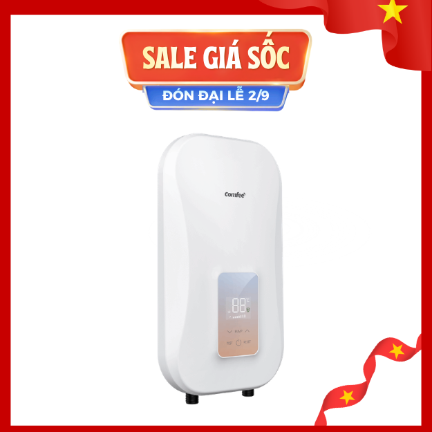Máy Nước Nóng Trực Tiếp Comfee CWH-45EPGPVN(W)-CB (Có Bơm)