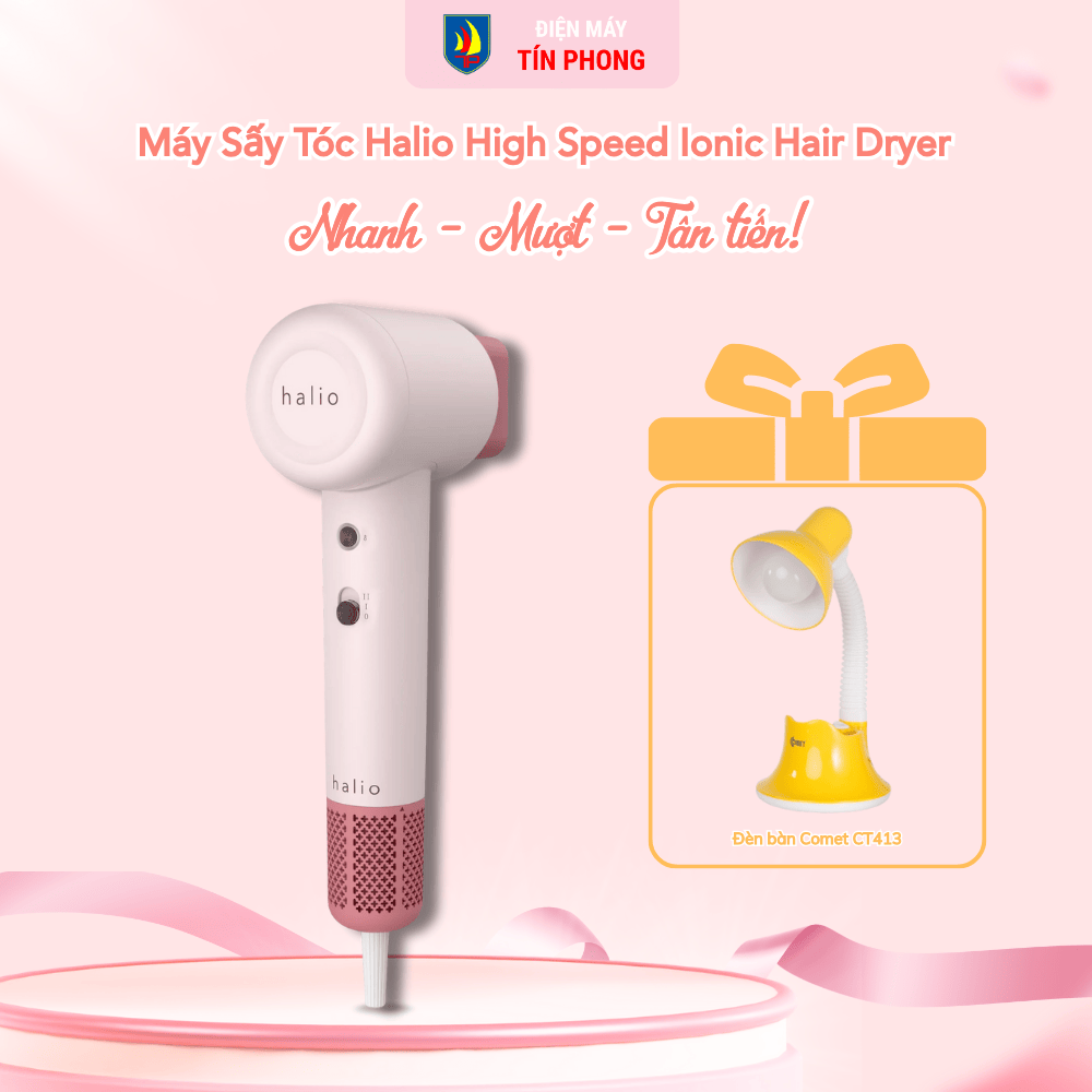 Máy Sấy Tóc Halio High Speed Ionic Hair Dryer