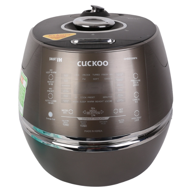 Nồi cơm điện tử áp suất cao tần Cuckoo CRP-CHSS1009FN/DBVNCV 1.8L
