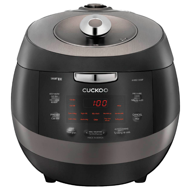 Nồi cơm điện tử cao tần Cuckoo CRP-AHBC1000F/GRGRCRCKV 1.8L