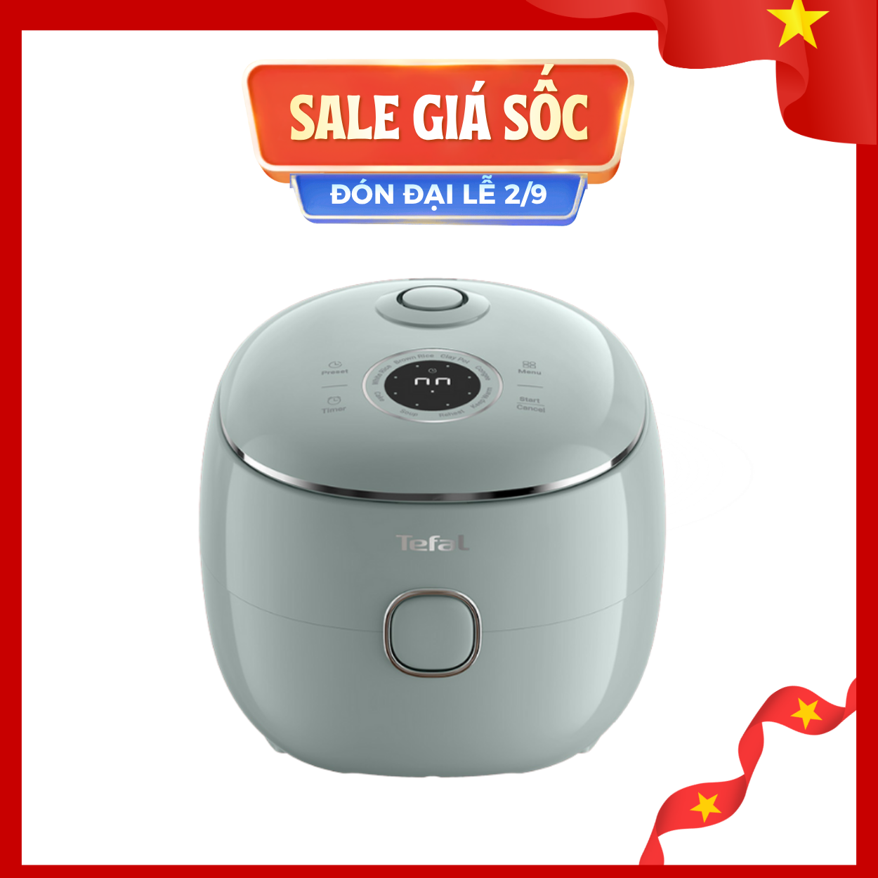 Nồi cơm điện tử mini Tefal RK535 - 0.7L