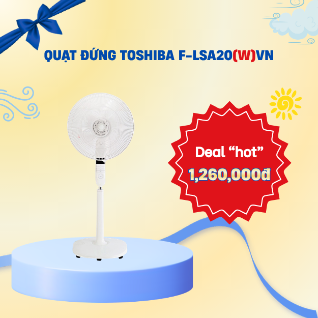 Quạt Đứng Toshiba F-LSA20(W)VN