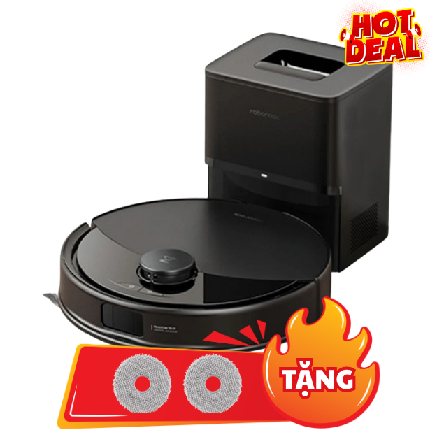 Robot hút bụi lau nhà Roborock Q10VF (Q10VF52-00) Đen