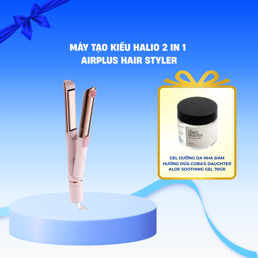 Máy Tạo Kiểu Halio 2in1 Airplus Hair Styler