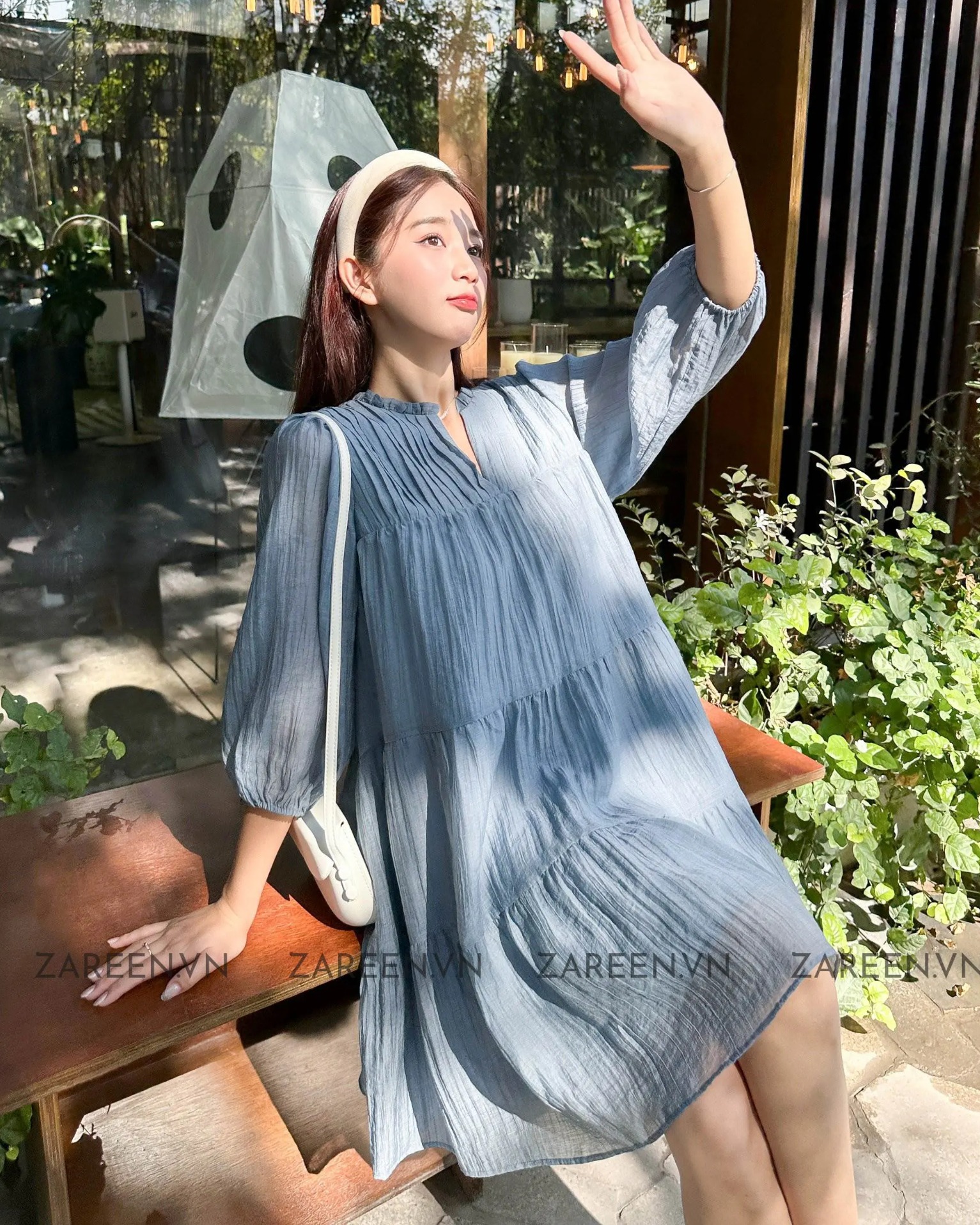 ĐẦM BABYDOLL XẾP LY NGỰC ZAREEN DAX78