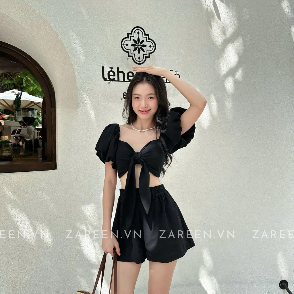 QUẦN SHORT LINEN LƯNG THUN ZAREEN SHO49