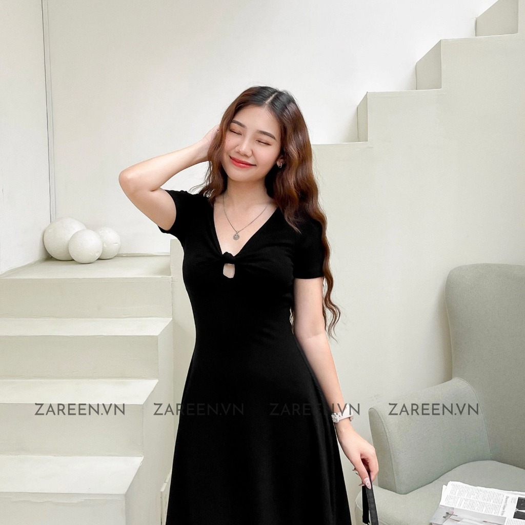 ĐẦM THUN XÒE XOẮN NGỰC ZAREEN DAX69