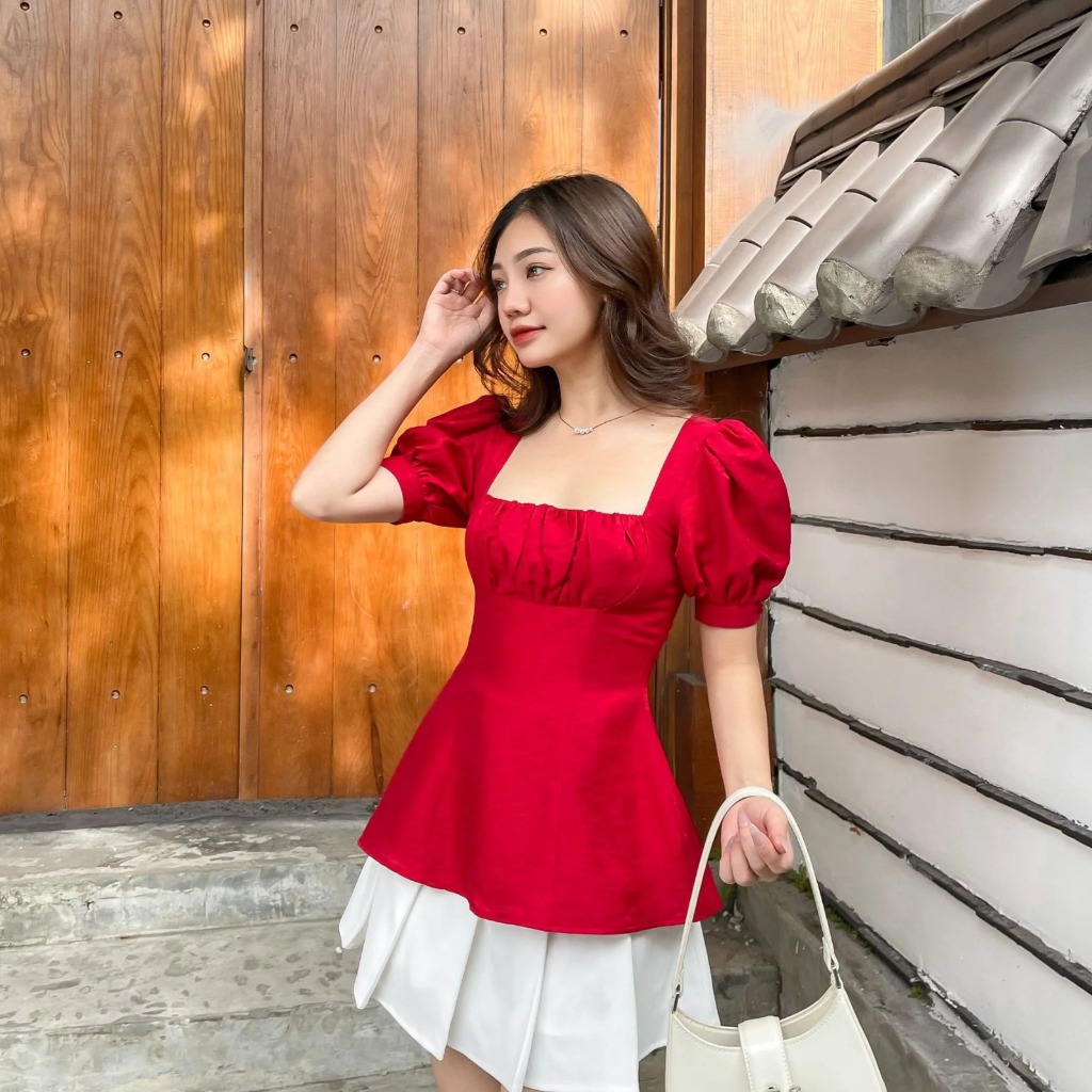 ÁO PEPLUM NHÚN NGỰC ZAREEN VOA104