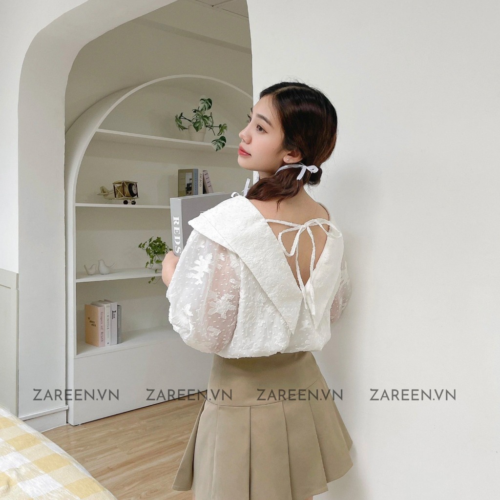 CHÂN VÁY NGẮN XẾP LY ZAREEN VAA41