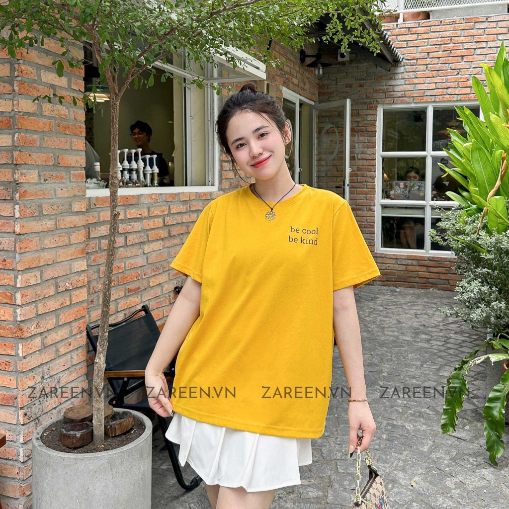 ÁO THUN BASIC BE COOL BE KIND ZAREEN THU149