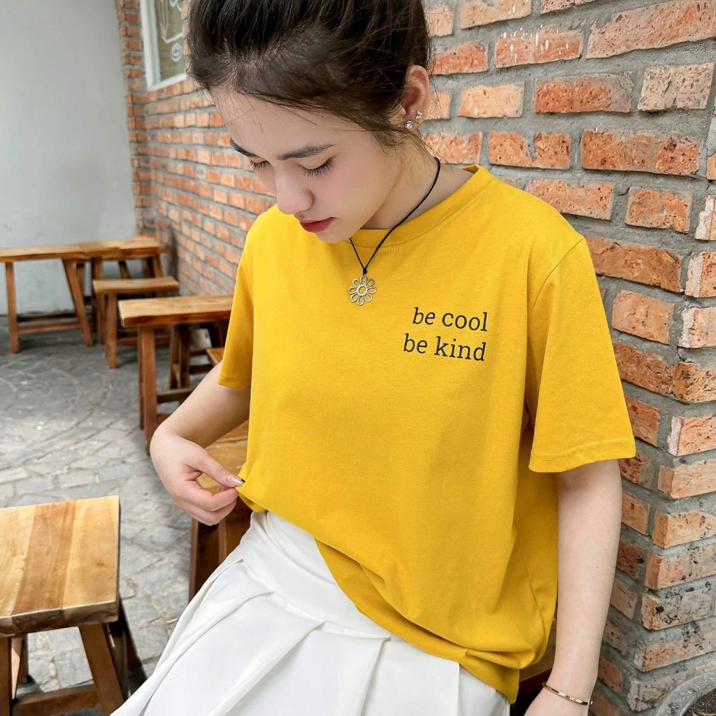 ÁO THUN BASIC BE COOL BE KIND ZAREEN THU149