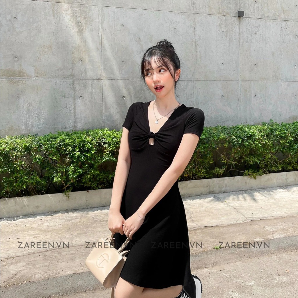 ĐẦM THUN XÒE XOẮN NGỰC ZAREEN DAX69