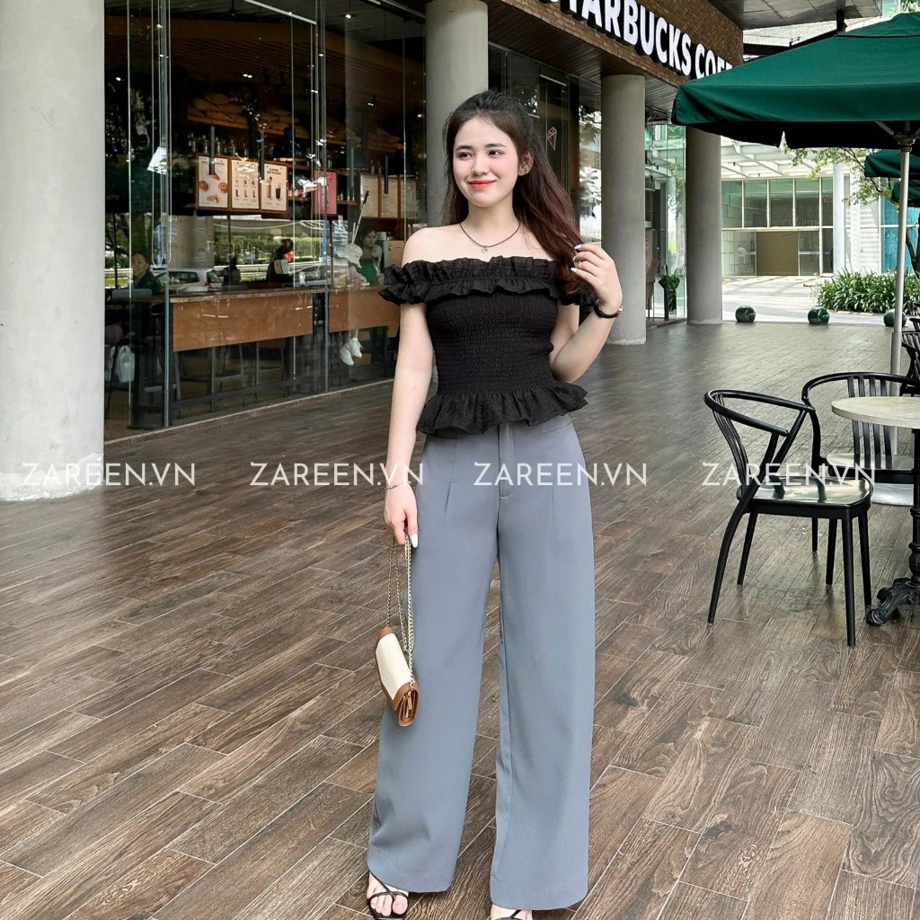 QUẦN TÂY SUÔNG XẾP LY ZAREEN TRS26