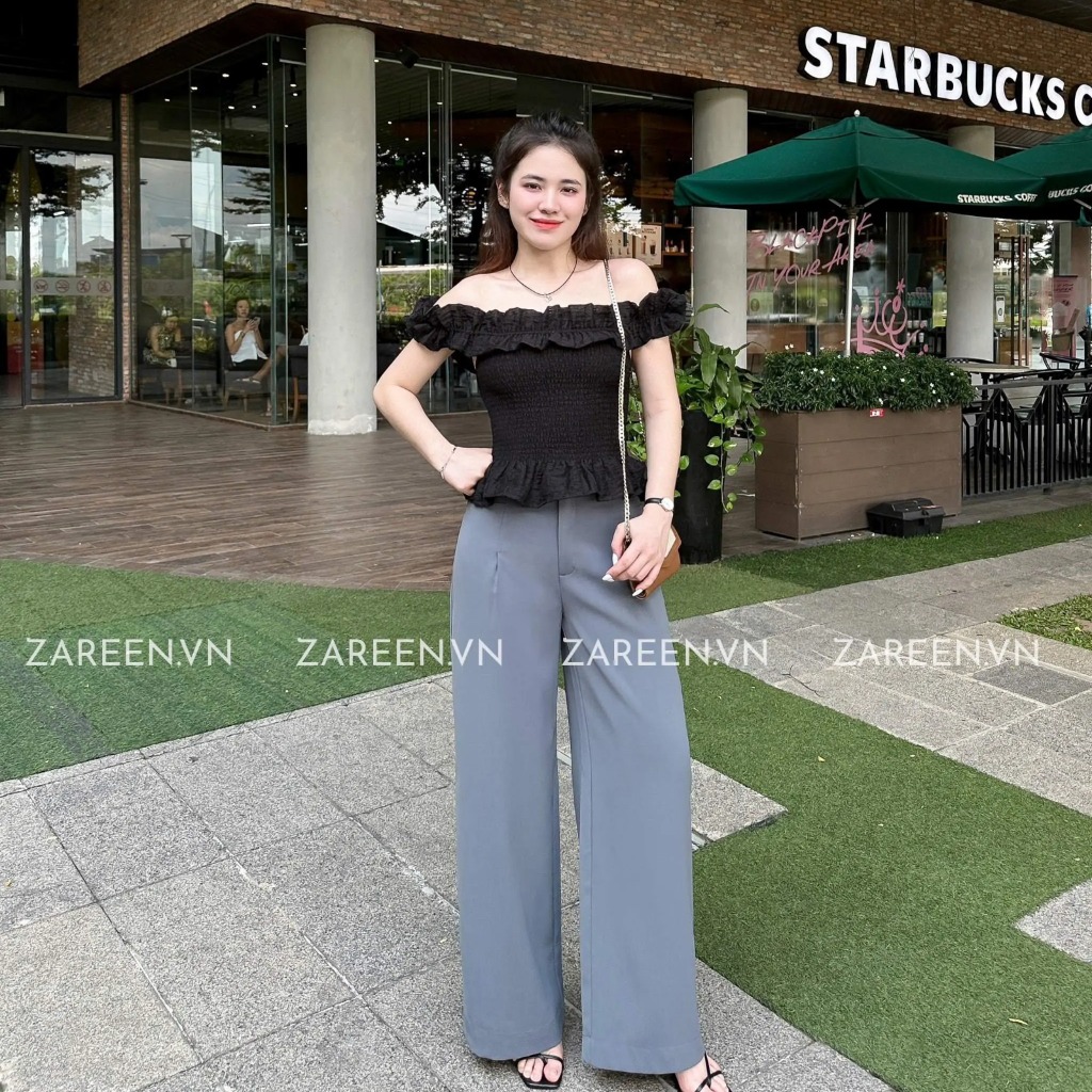 QUẦN TÂY SUÔNG XẾP LY ZAREEN TRS26