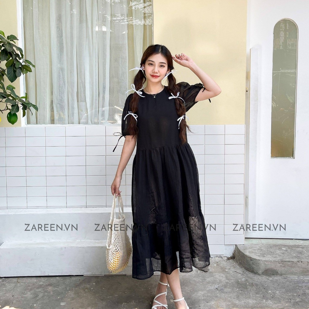 ĐẦM BABYDOLL THẮT NƠ ZAREEN DAX71