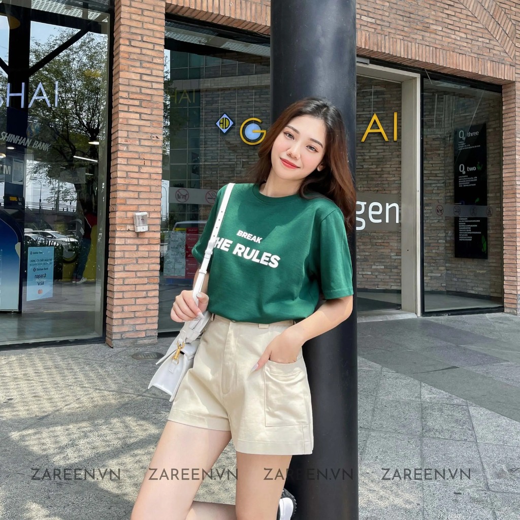 QUẦN SHORT 2 TÚI HÔNG ZAREEN SHO45