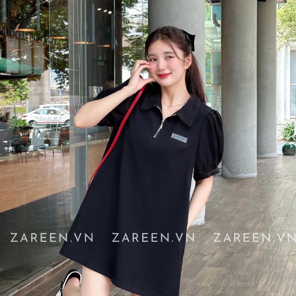 ĐẦM DÁNG SUÔNG DÂY KÉO ZAREEN DAS06