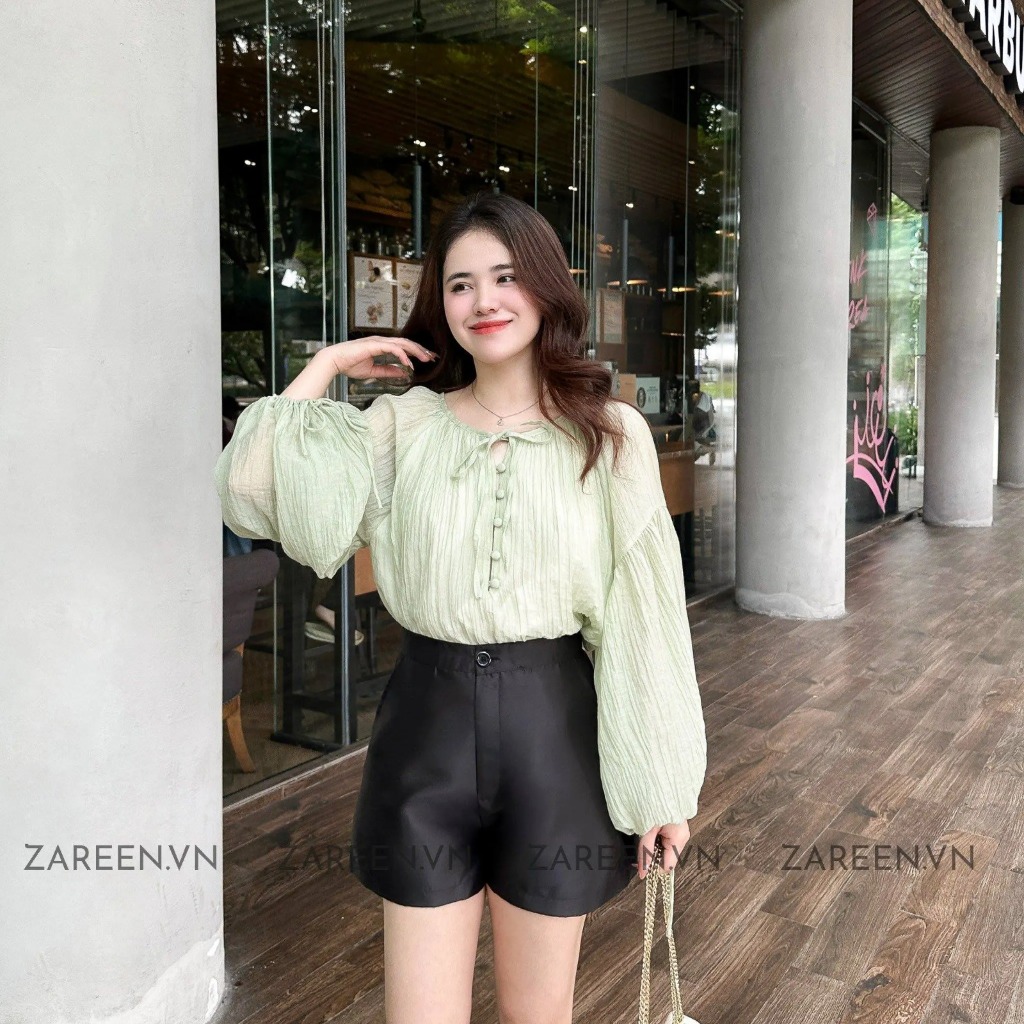 QUẦN SHORT TAFTA ỐNG RỘNG ZAREEN SHO42