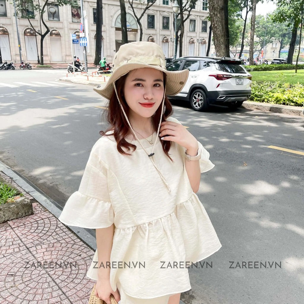 SET ÁO BABYDOLL VÀ QUẦN SHORT ZAREEN SET01