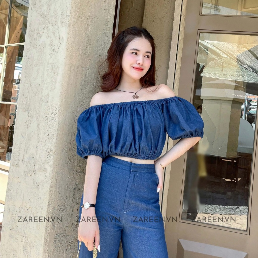 QUẦN TÂY SUÔNG DENIM BASIC ZAREEN TRS25