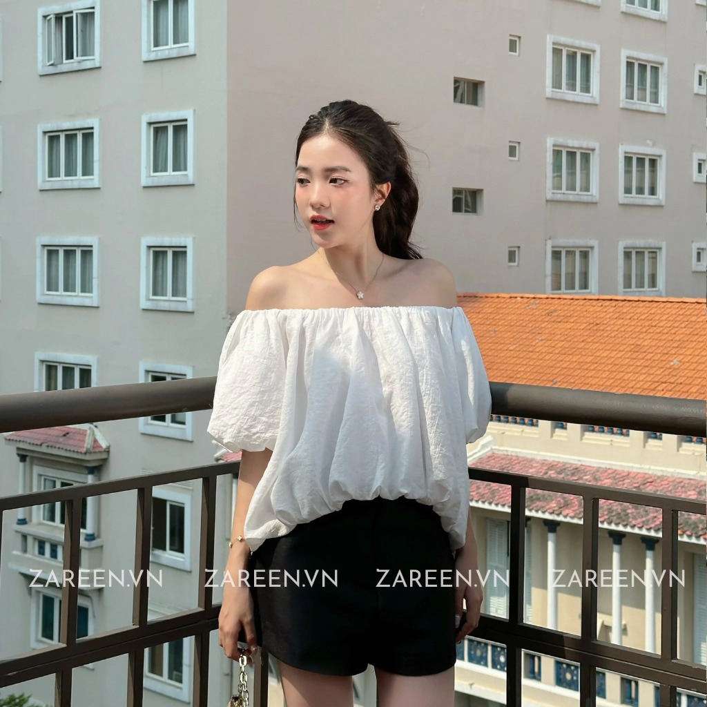 ÁO BÍ CROPTOP BASIC ZAREEN VOA128