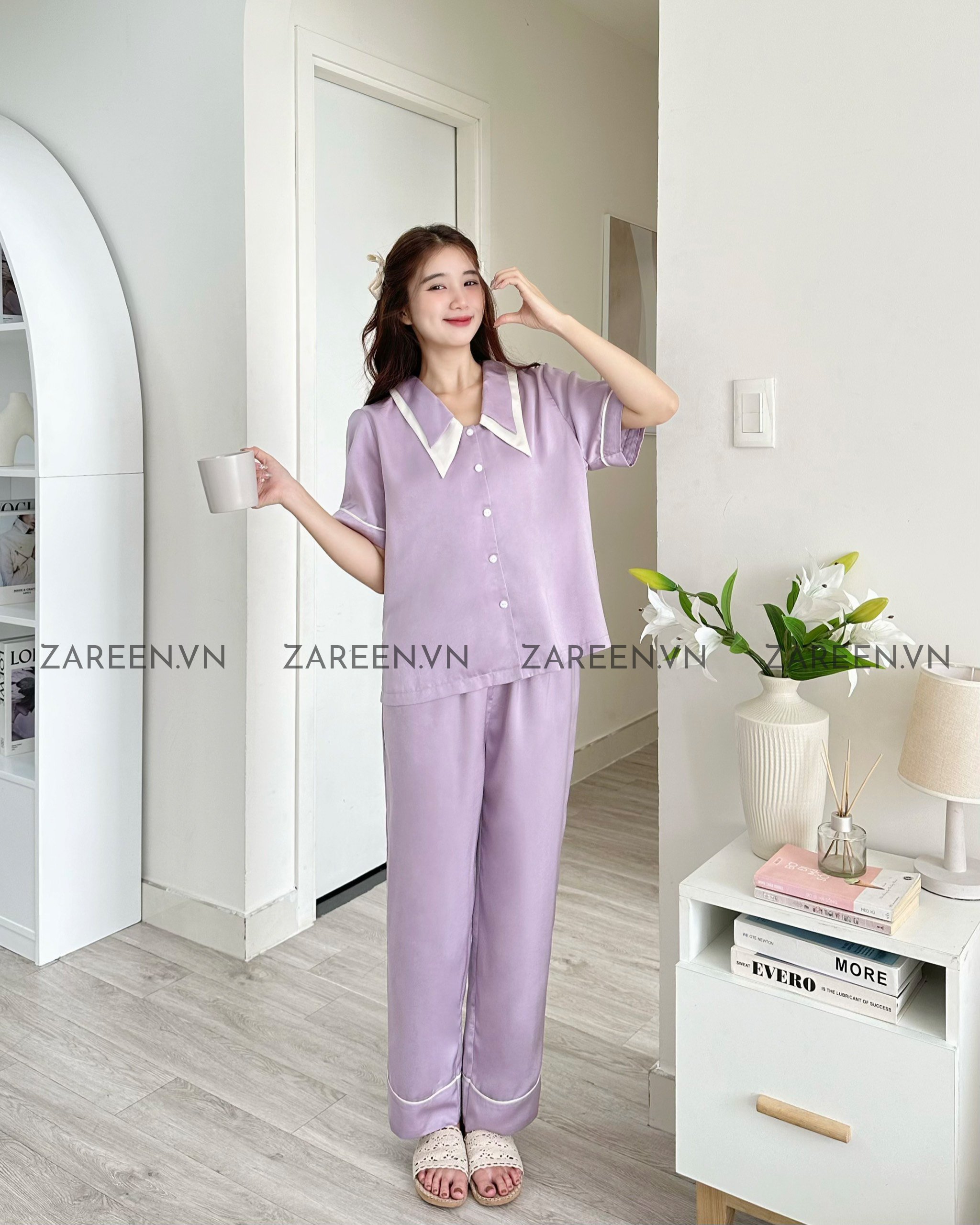 SET ĐỒ NGỦ PIJAMA QUẦN DÀI NGU05