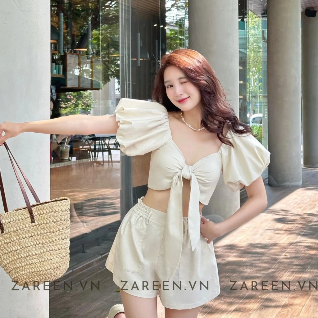 QUẦN SHORT LINEN LƯNG THUN ZAREEN SHO49