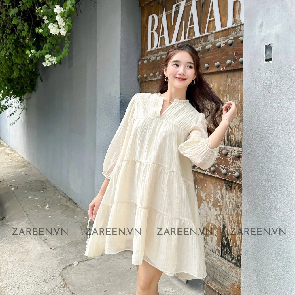 ĐẦM BABYDOLL XẾP LY NGỰC ZAREEN DAX78