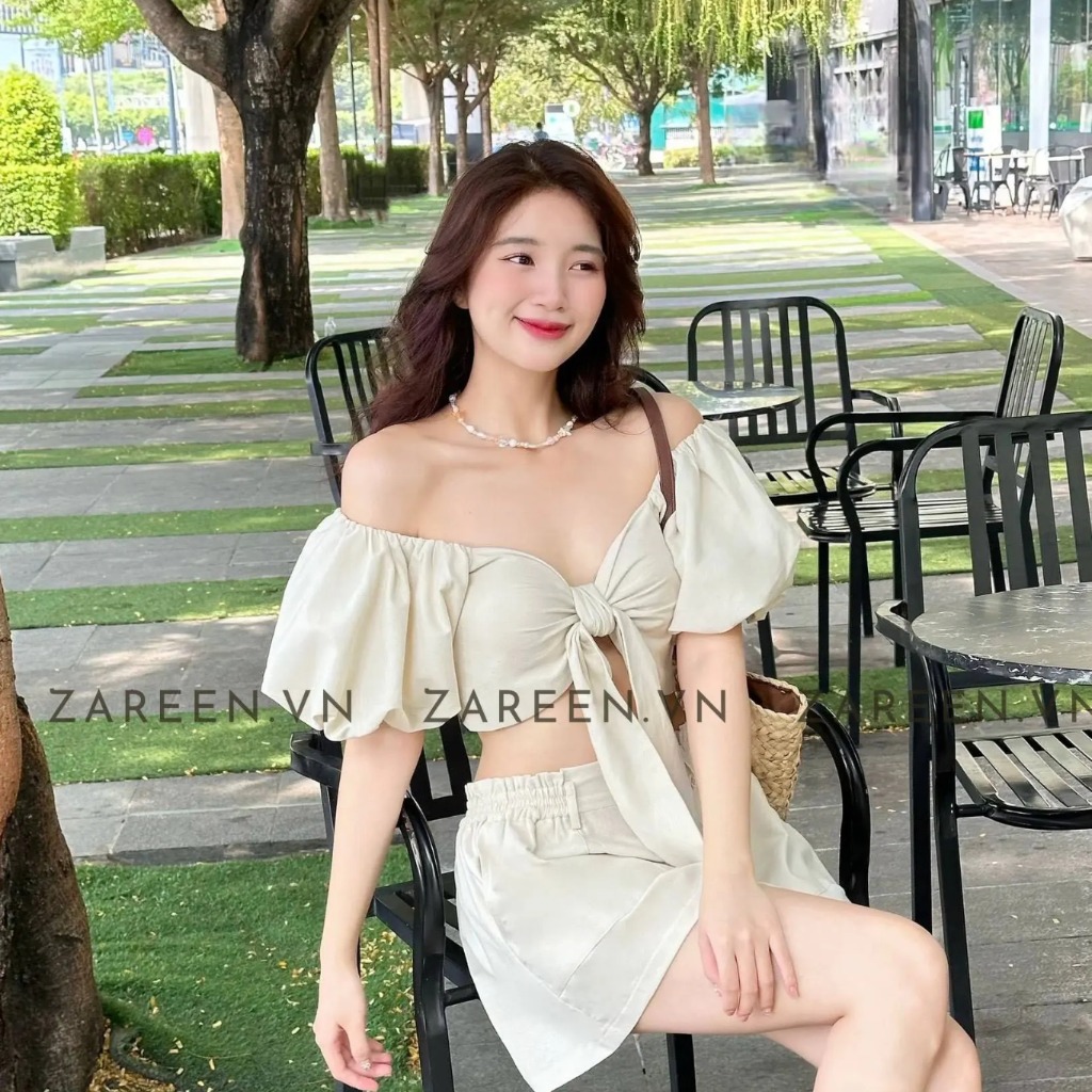 QUẦN SHORT LINEN LƯNG THUN ZAREEN SHO49