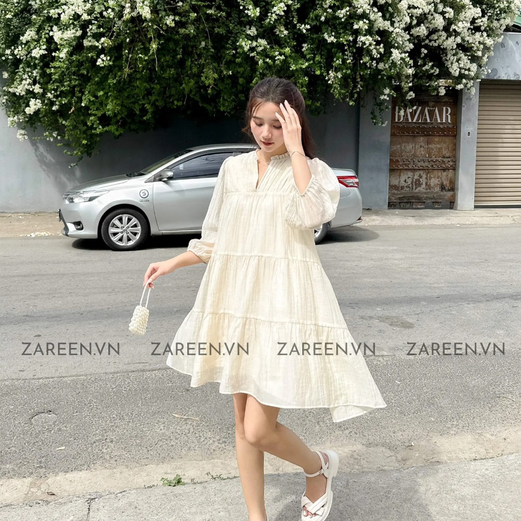 ĐẦM BABYDOLL XẾP LY NGỰC ZAREEN DAX78